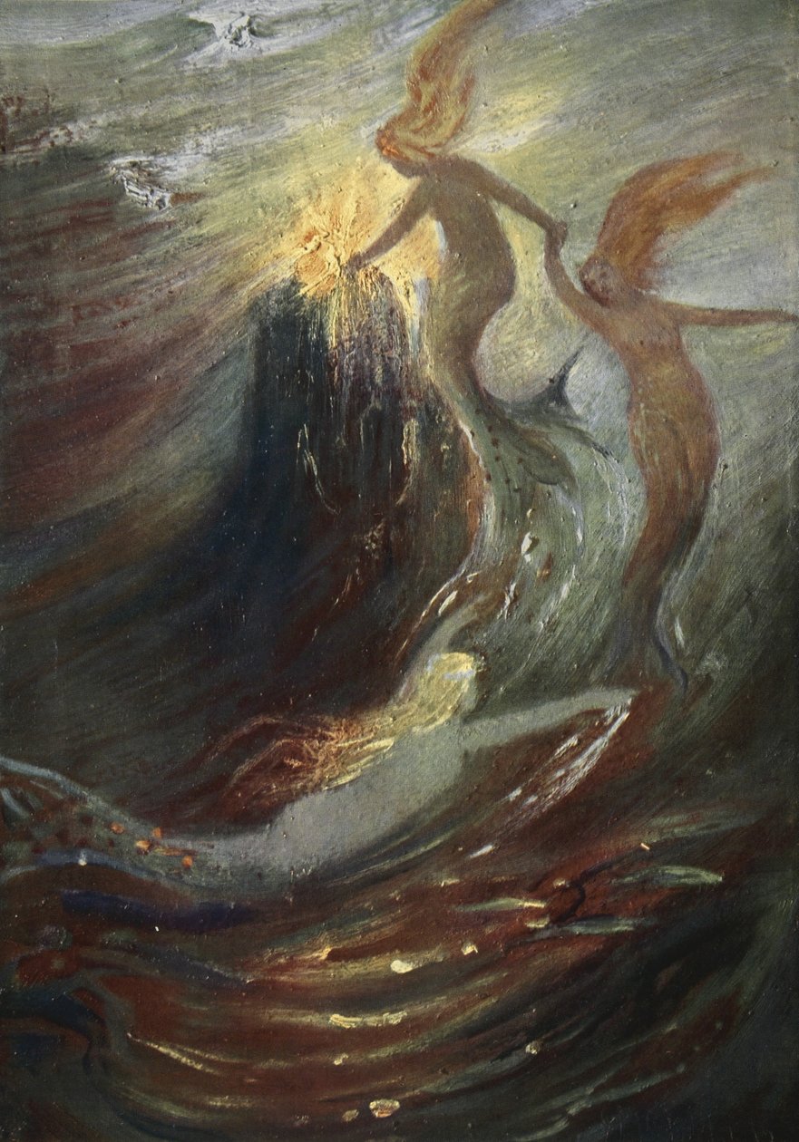 Guldet fra Rhinen, 1906 af Hermann Hendrich