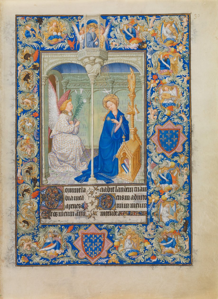 Belles Heures af Jean de France, hertug af Berry, 1405-14081409 af Hermann Limbourg
