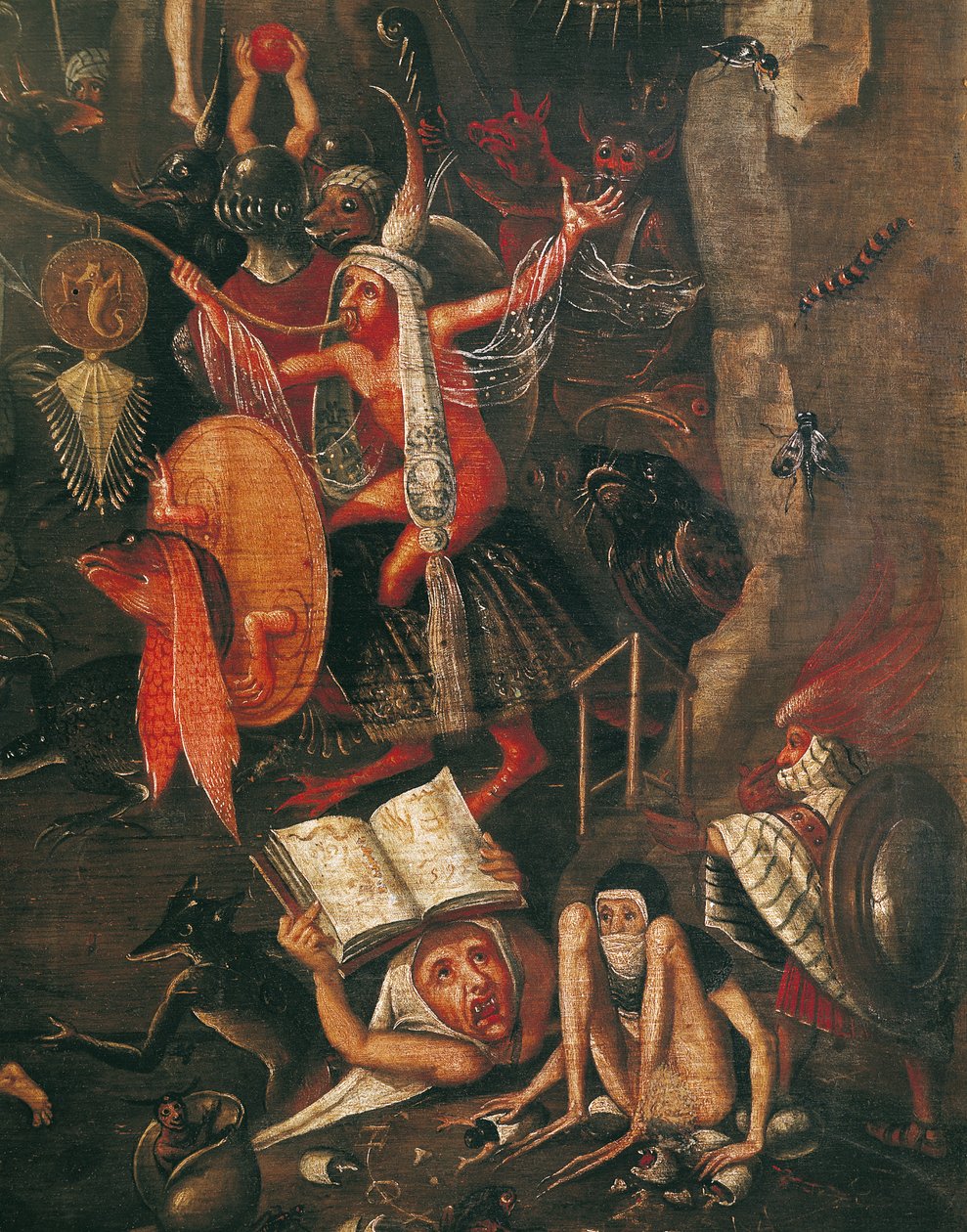 Inferno (detalje) af Herri met de Bles