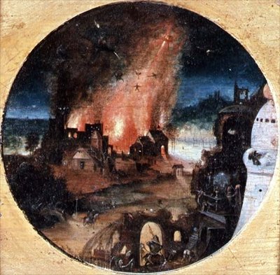 Sankt Anthonys fristelse af Herri met de (c.1510 p.1550) Bles
