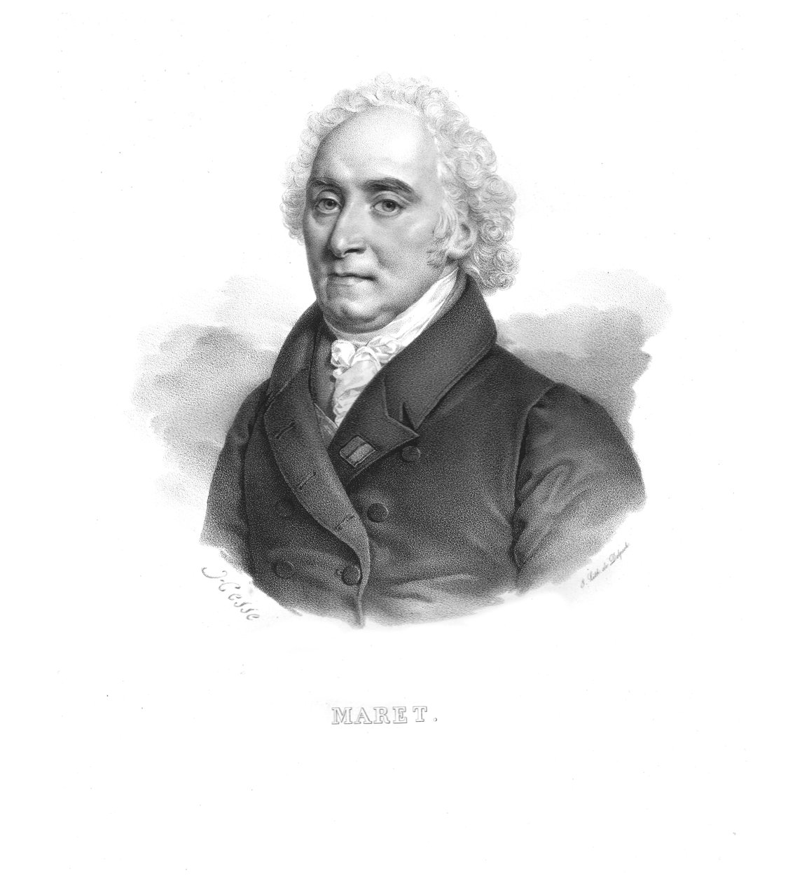 Hugues-Bernard Maret, Duc de Bassano, c1820