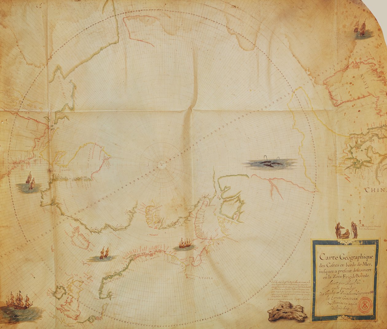 frk. 1288 fol. 1 The Polar Aurora, fra en 