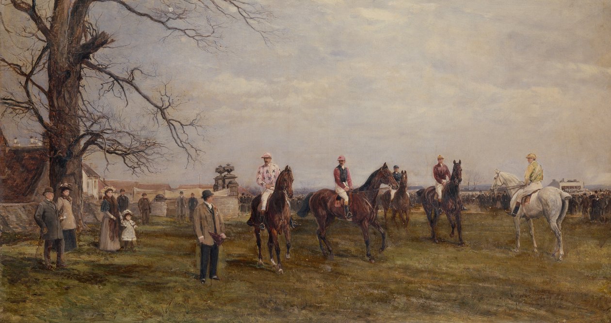 Et landsmøde, Catterick Bridge af Heywood Hardy