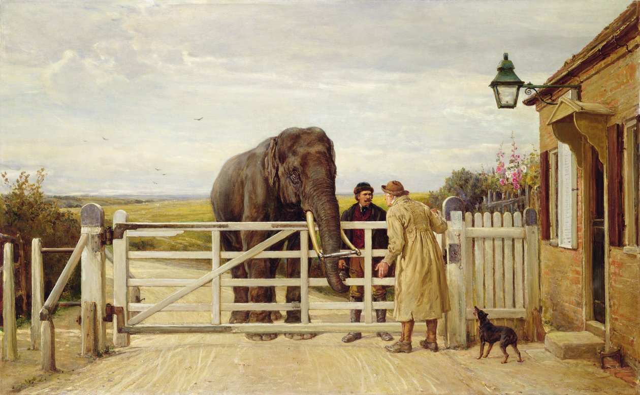 Den omstridte vejafgift af Heywood Hardy