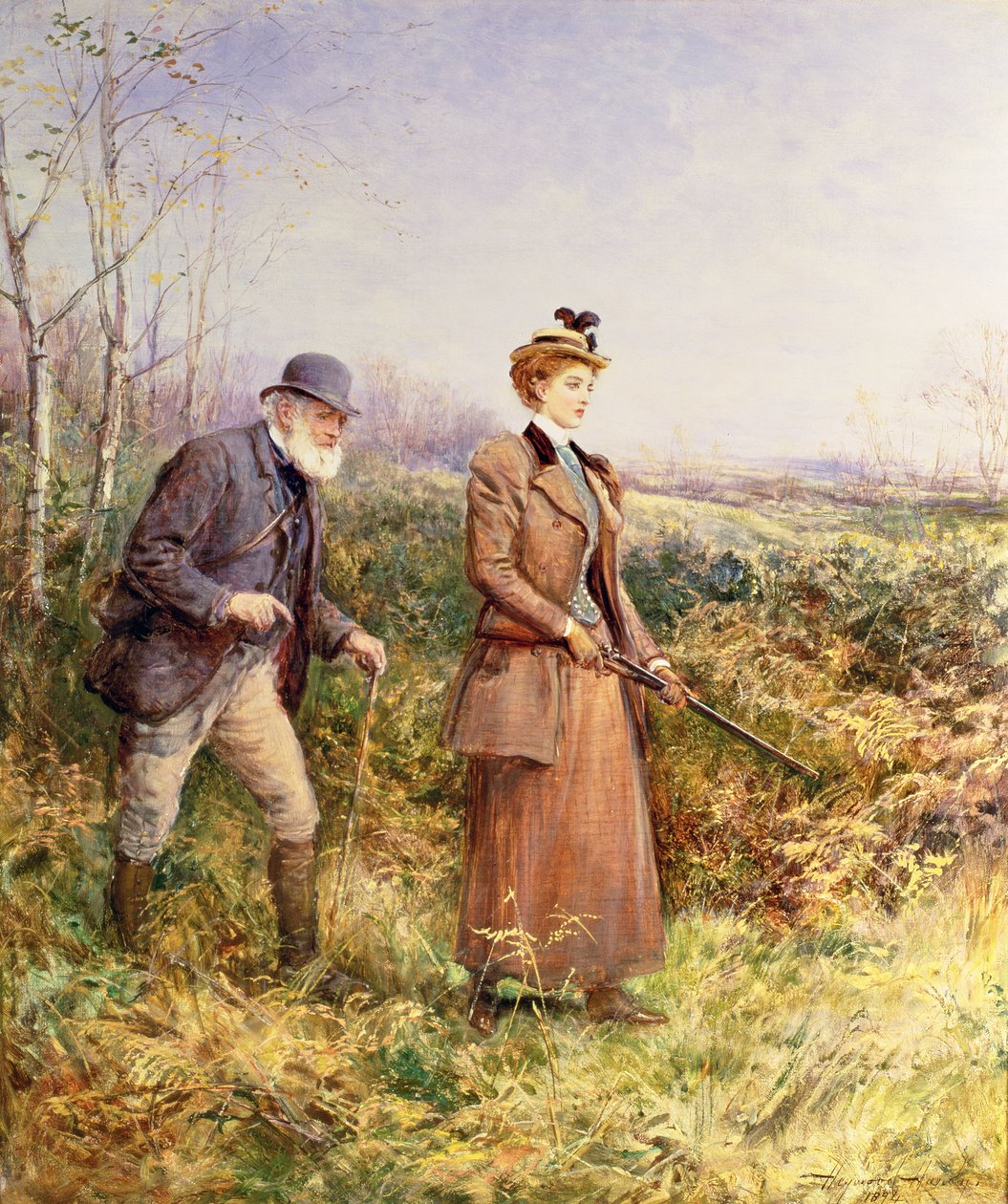 Pistolskuddet af Heywood Hardy
