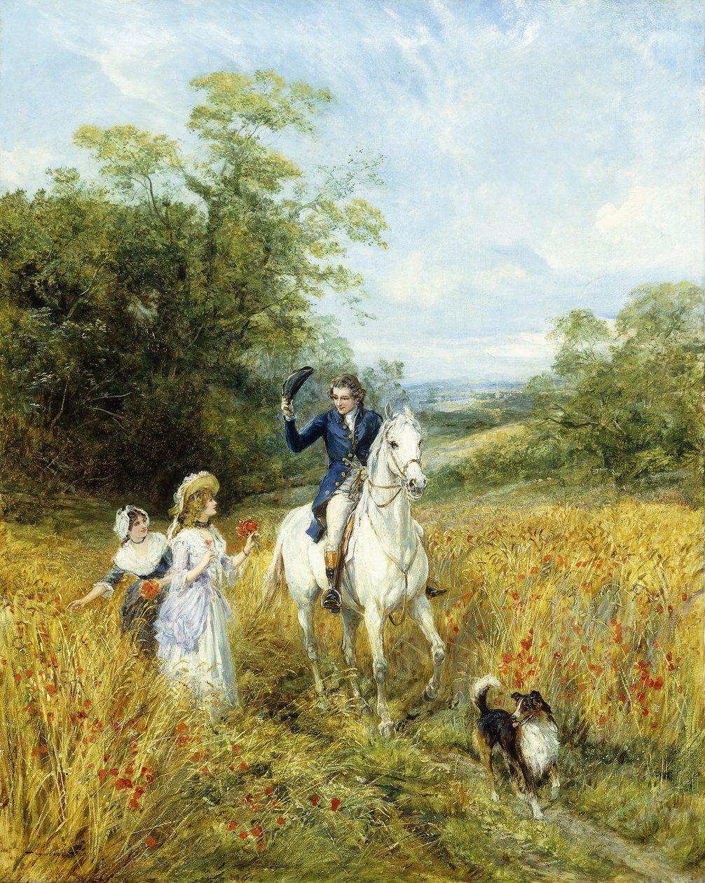 Morgenturen, af Heywood Hardy