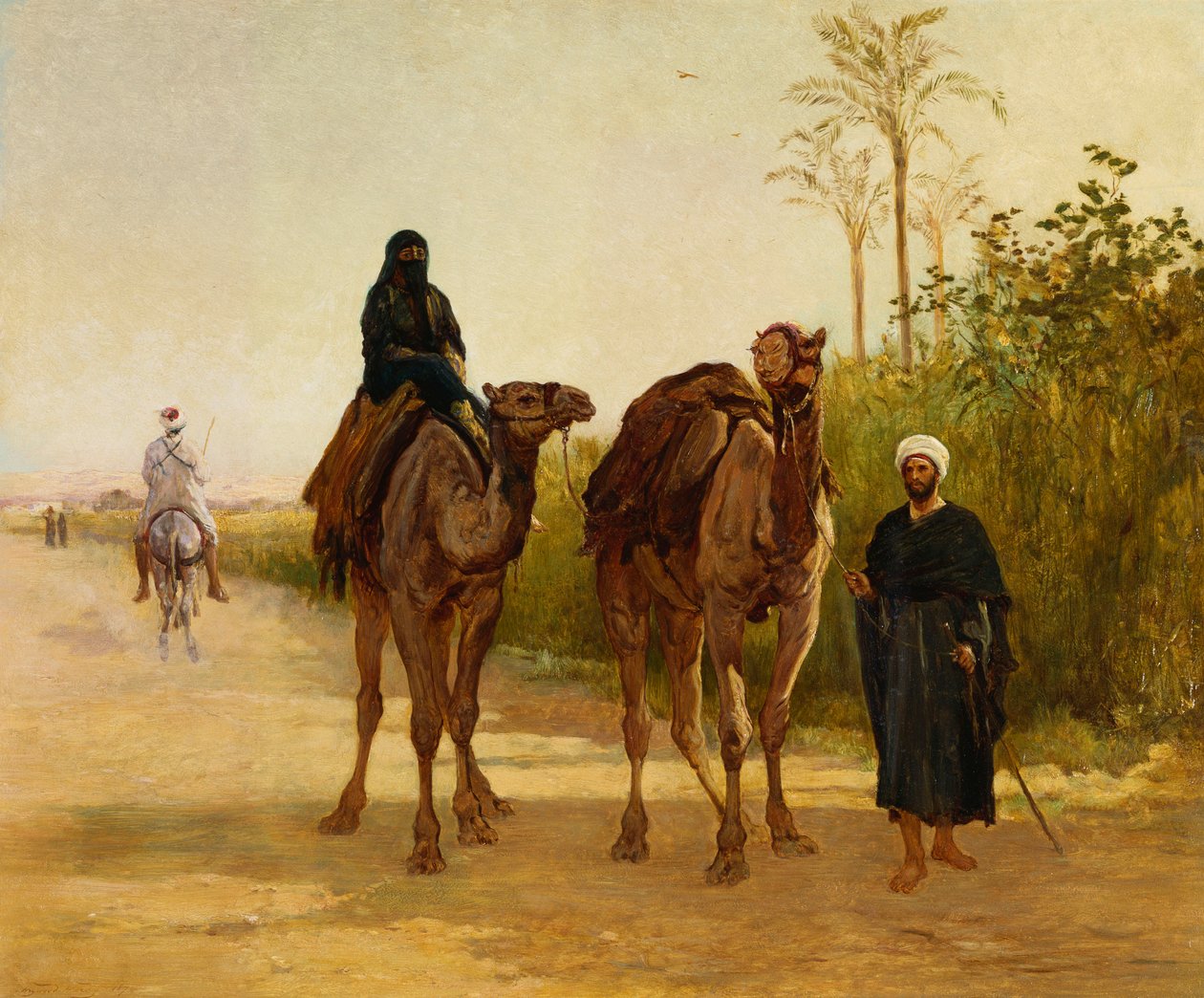 De rejsende, 1874 af Heywood Hardy