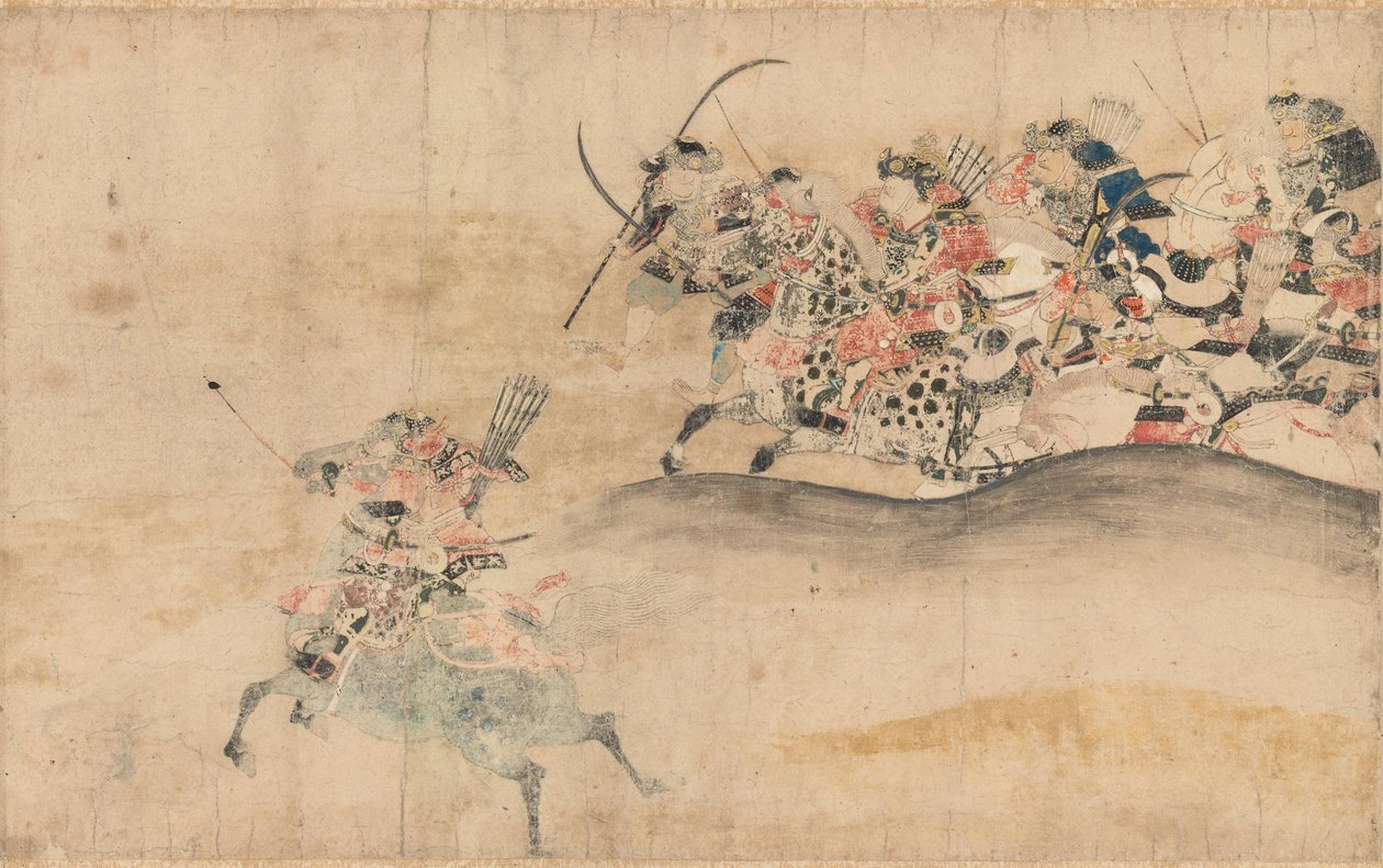 Gosannen Kassen Emaki af Hidanokami Korehisa