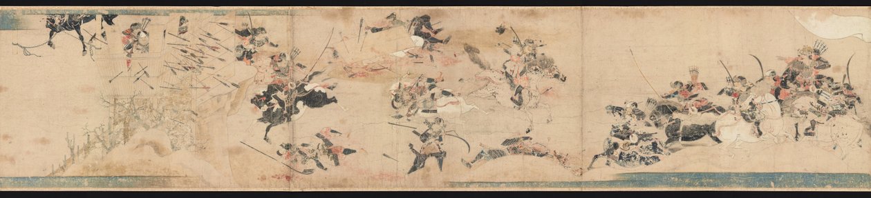 Gosannen Kassen Emaki af Hidanokami Korehisa