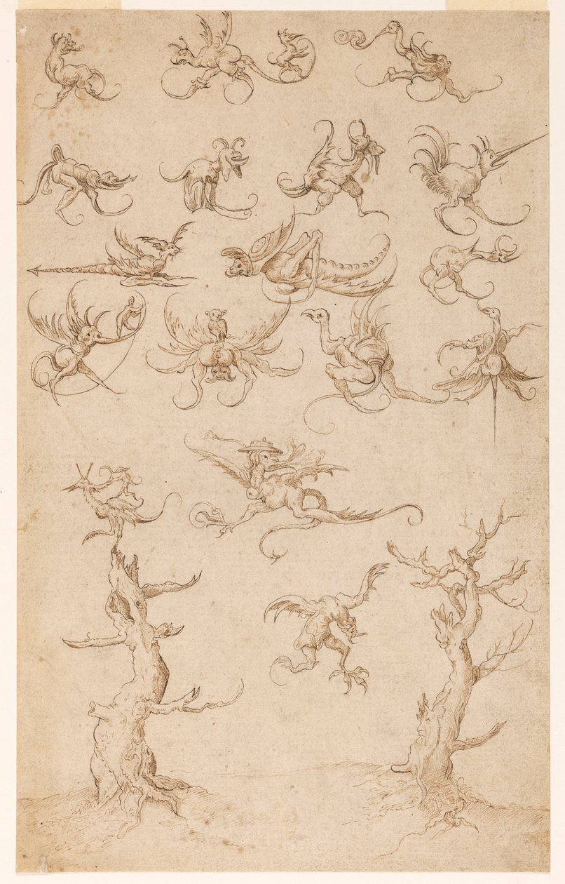 grotesk af Hieronymous Bosch
