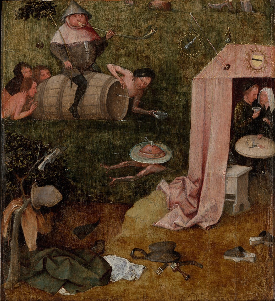 Allegory of Gluttony and Lust af Hieronymus Bosch