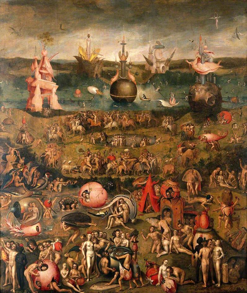 Allegori om luksus af Hieronymus Bosch