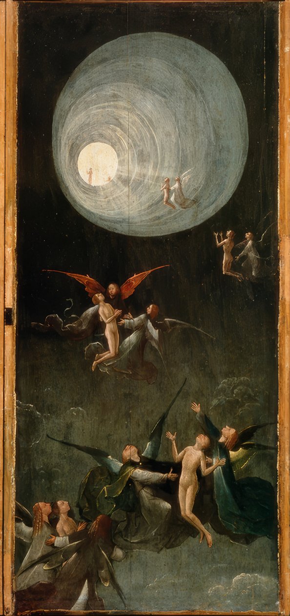 Stigningen til det himmelske paradis af Hieronymus Bosch
