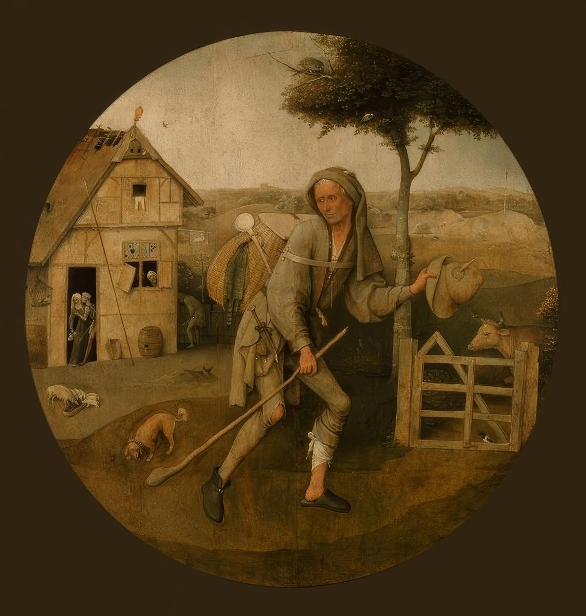 Tramperen af Hieronymus Bosch