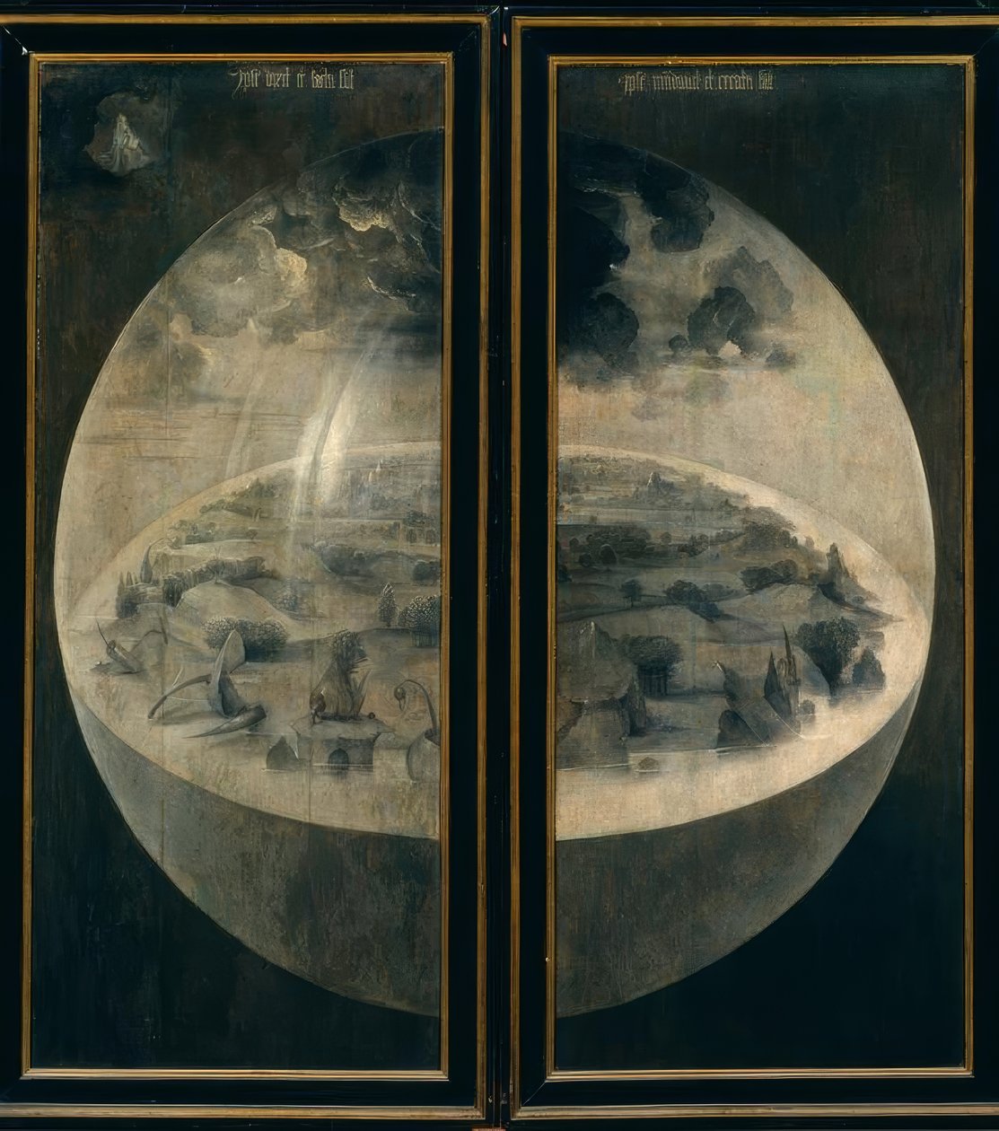 Verdens skabelse af Hieronymus Bosch