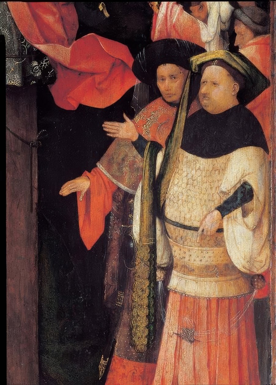 Korsfæstelsen af ​​Saint Julia (eller Liberata) af Hieronymus Bosch