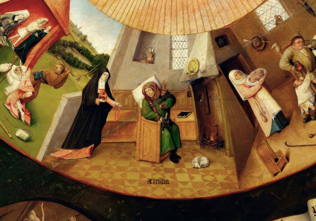 De syv store synder og de fire sidste ting af Hieronymus Bosch