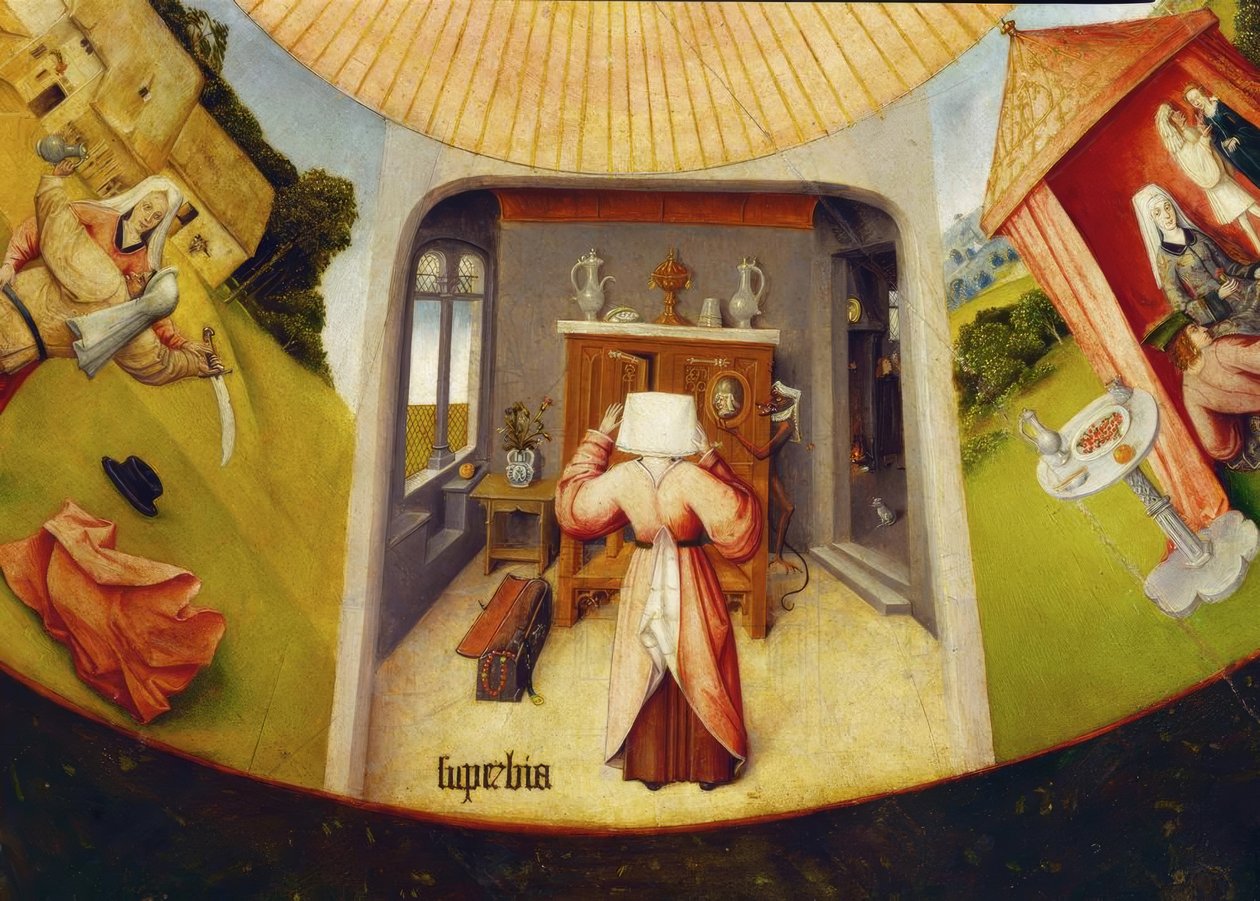 De syv store synder og de fire sidste ting af Hieronymus Bosch