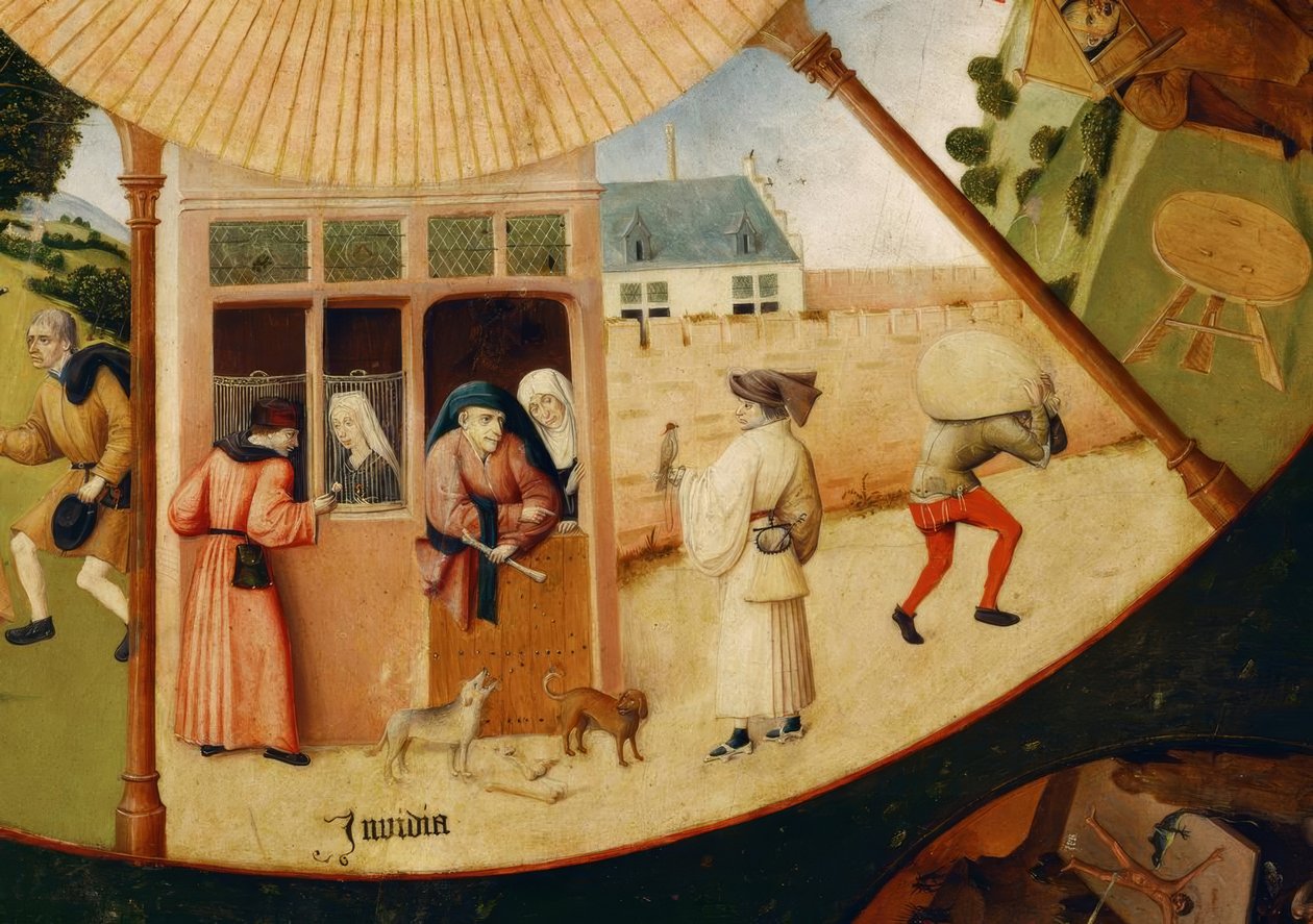 De syv store synder og de fire sidste ting af Hieronymus Bosch