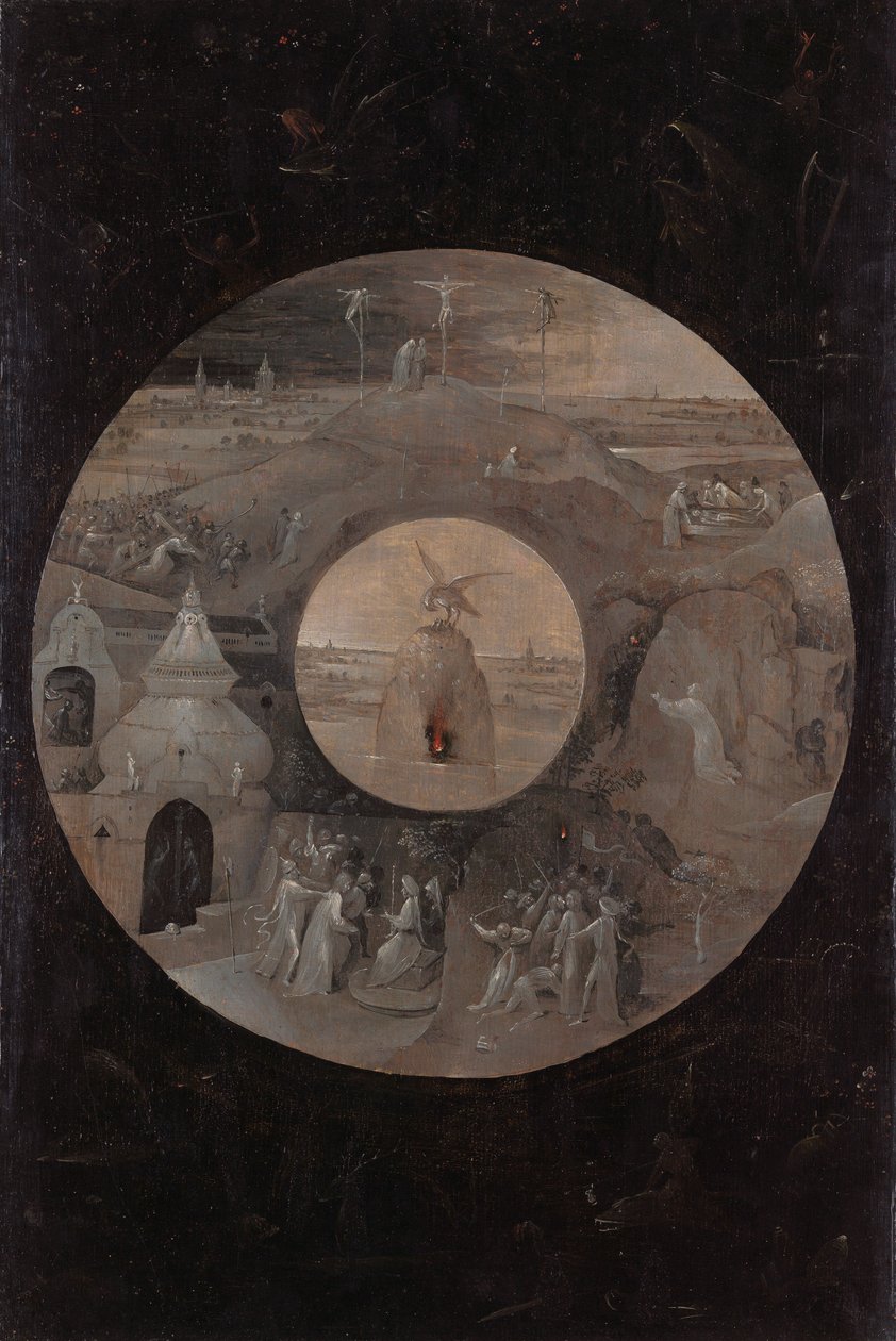 Scener fra Kristi lidenskab af Hieronymus Bosch