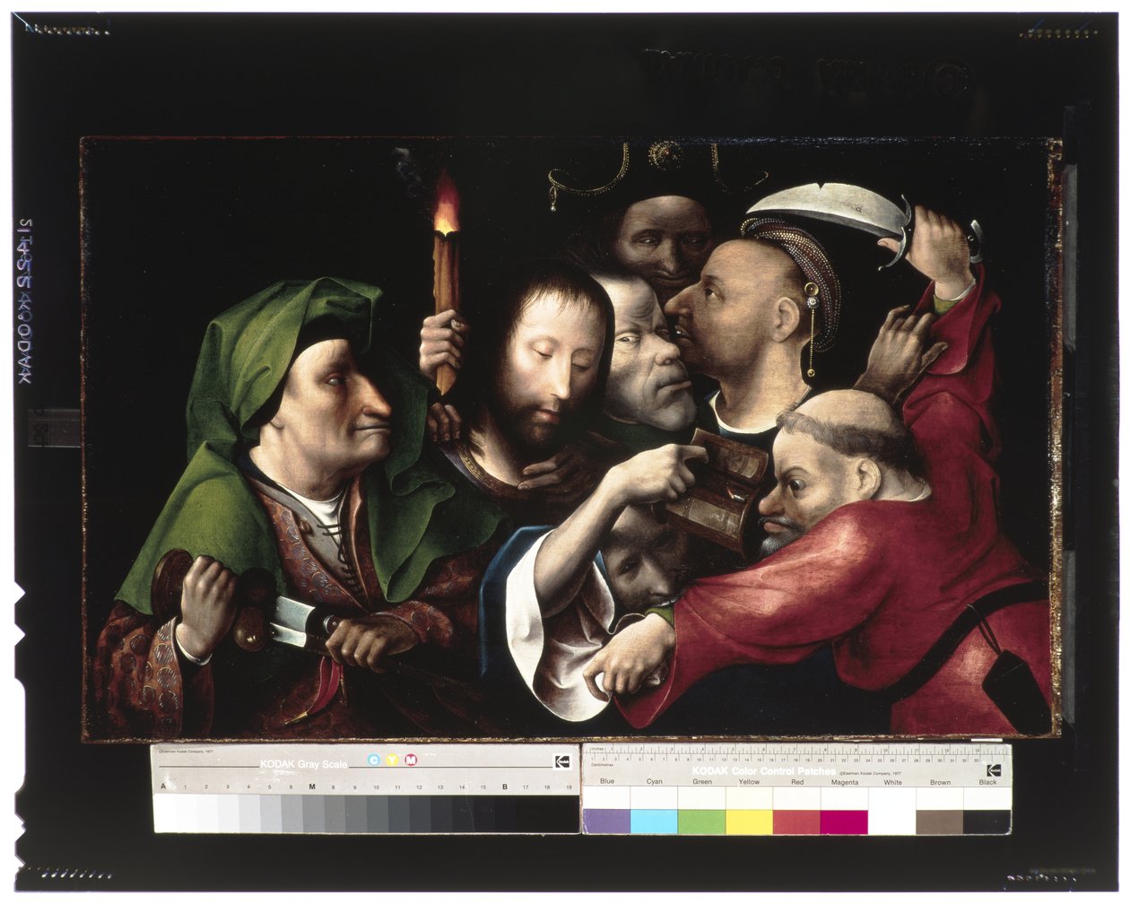 The Arrest of Christ, ca. 1515 (olie og tempera på panel) af Hieronymus Bosch