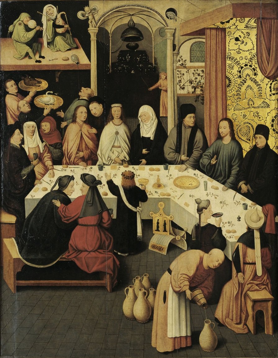 Ægteskabsfest i Cana af Hieronymus Bosch