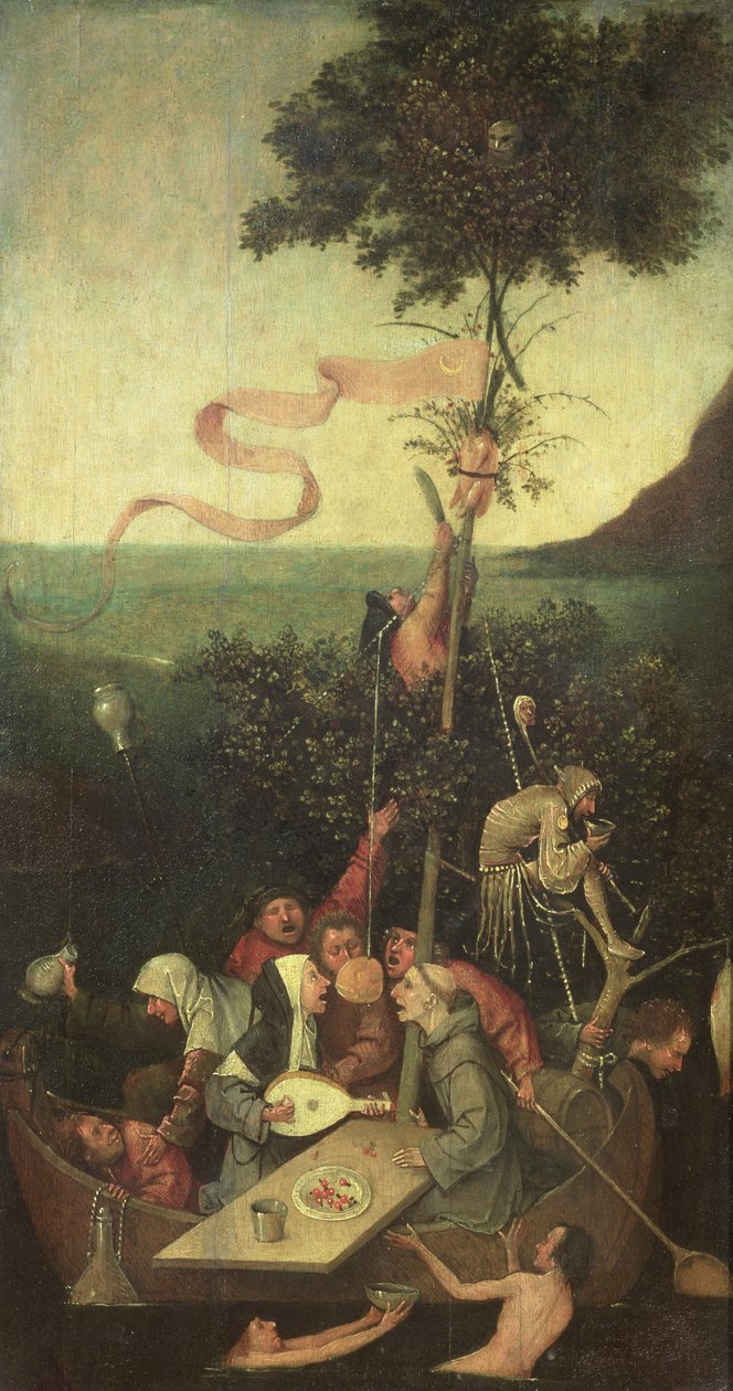 Dårenes Skib, c.1500 af Hieronymus Bosch