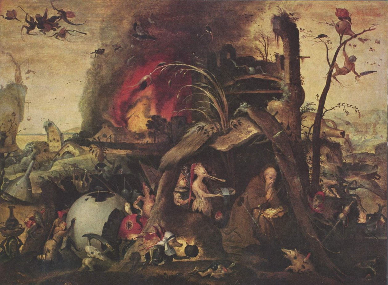 Fristelsen af Saint Anthony af Hieronymus Bosch