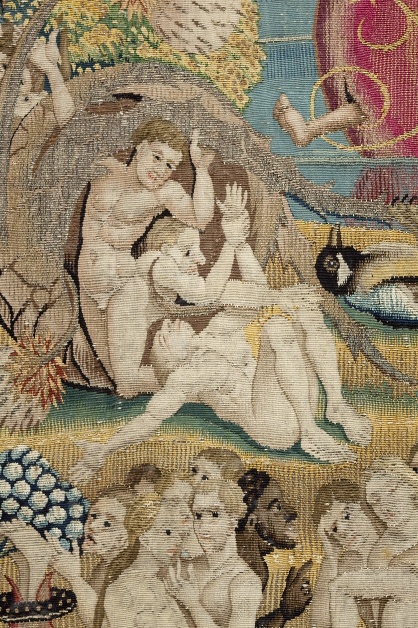 De jordiske glæders have. ca. 1560 (tæppe) af Hieronymus (after) Bosch