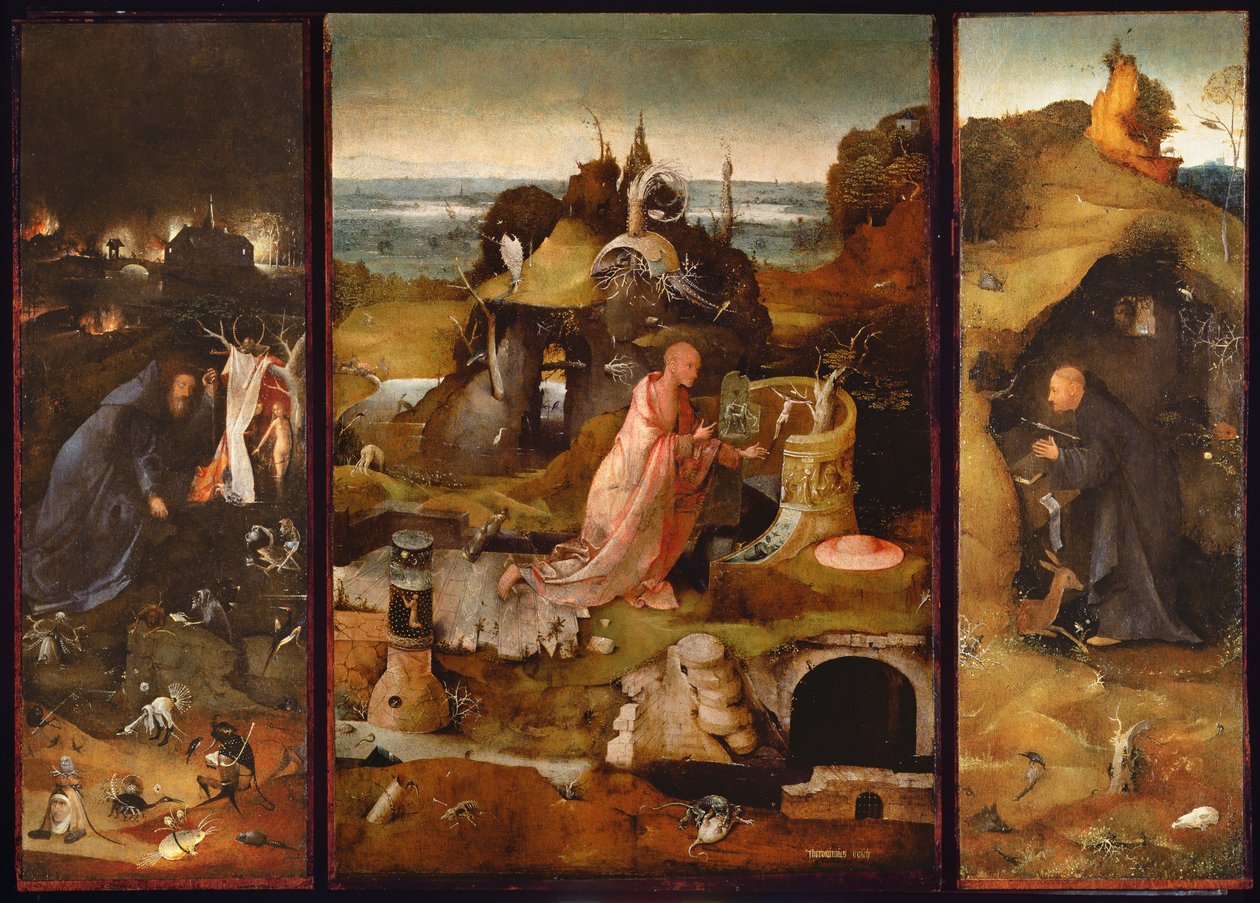 Altertavle af eremitterne af Hieronymus Bosch
