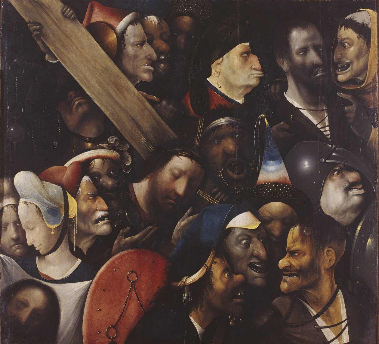 Kristus bærer korset, 1515-1516 af Hieronymus Bosch