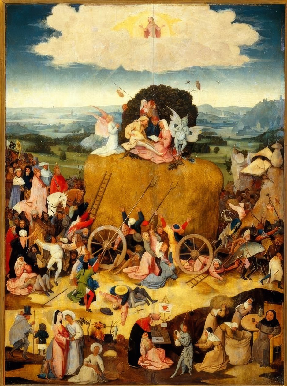 Høvognens triumftog af Hieronymus Bosch