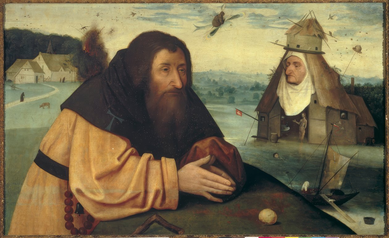 Sankt Anthonys fristelse af Hieronymus Bosch