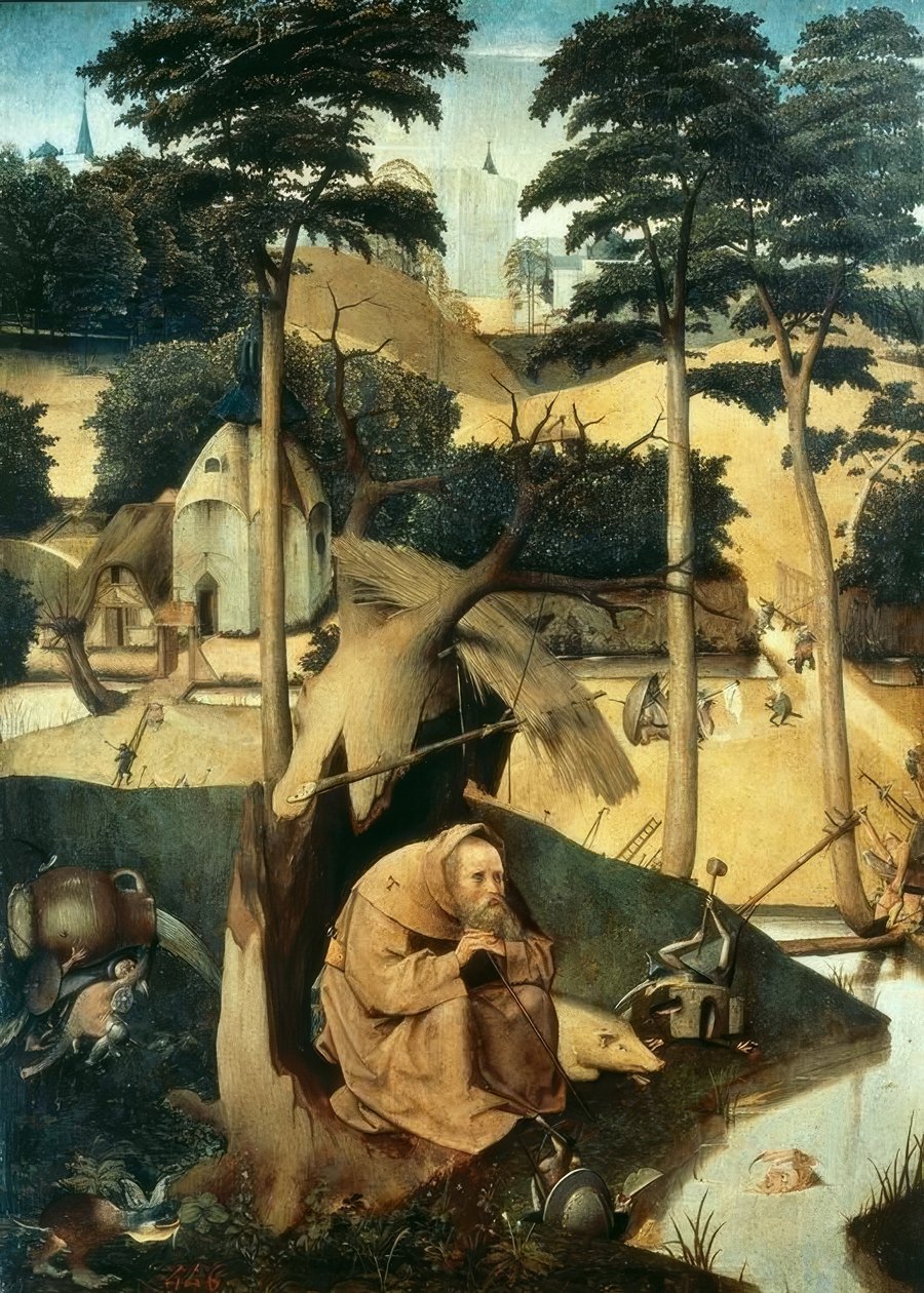 Sankt Anthonys fristelse af Hieronymus Bosch