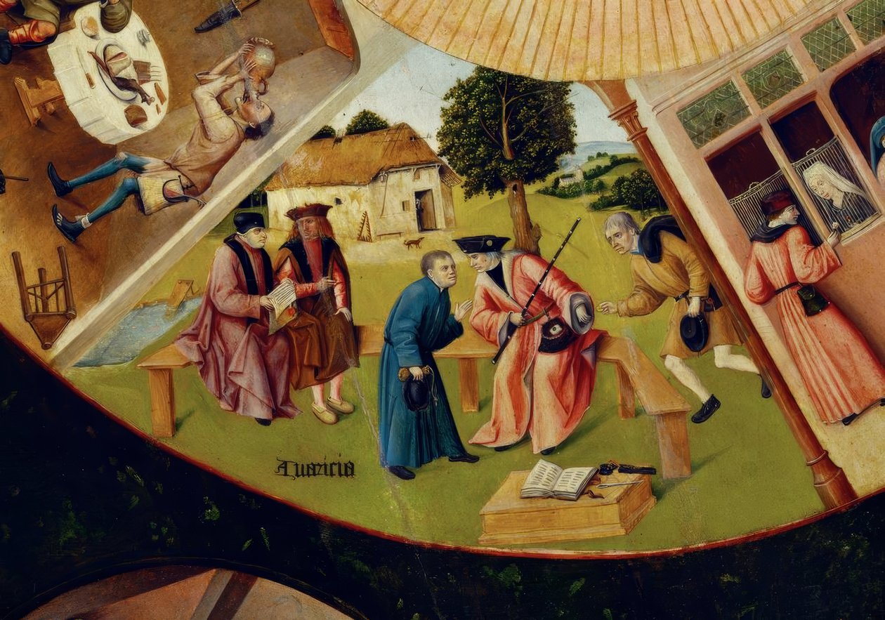 De syv store synder og de fire sidste ting af Hieronymus Bosch