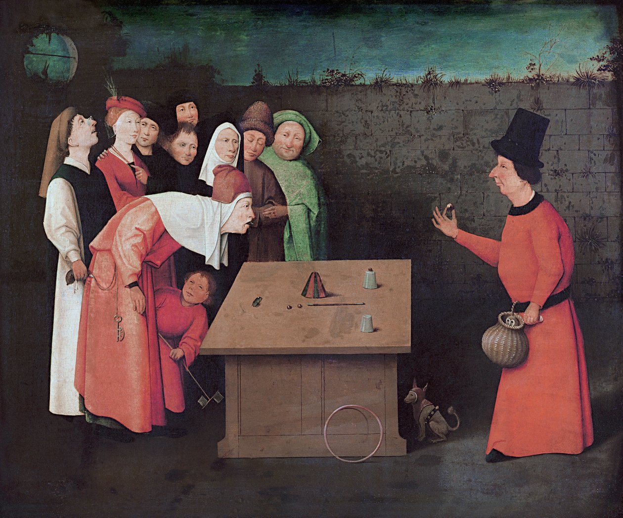Tryllekunstneren af Hieronymus Bosch