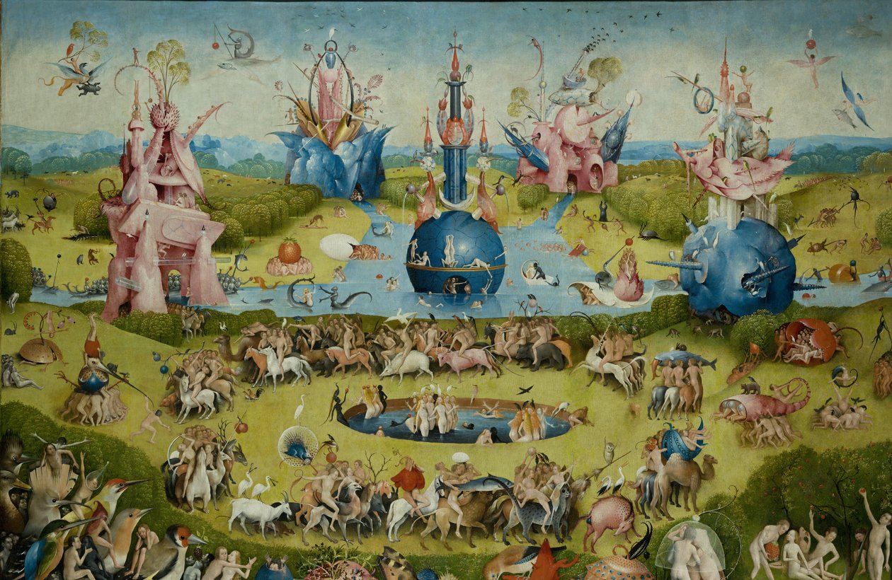 De jordiske glæders have af Hieronymus Bosch