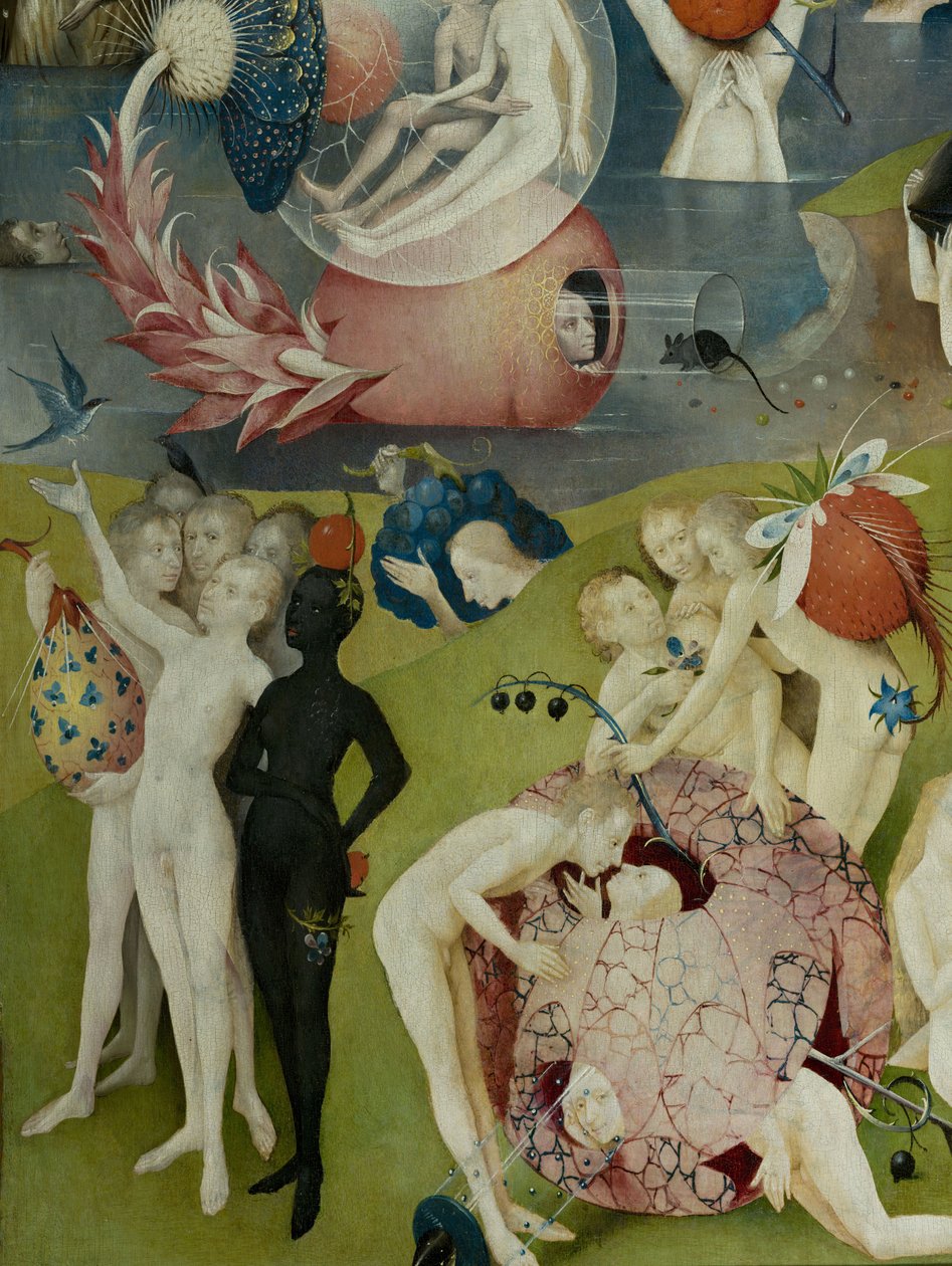 De jordiske glæders have, 1490-1500 af Hieronymus Bosch
