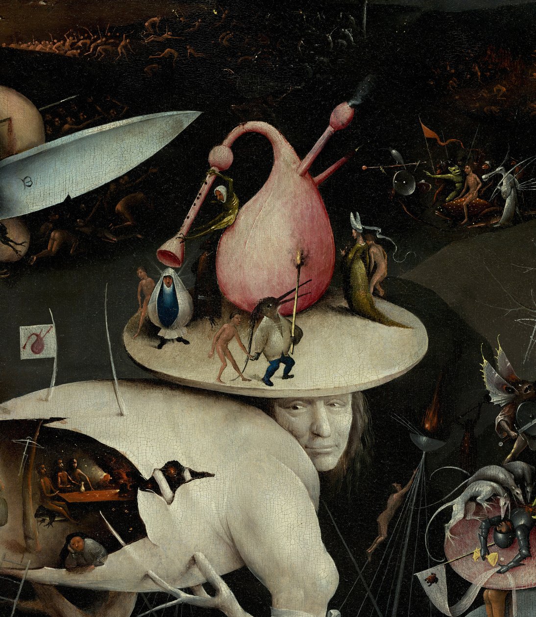 De jordiske glæders have, 1490-1500 af Hieronymus Bosch