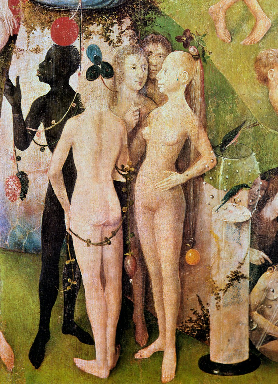 The Garden of Earthly Delights Detalje af midterpanelet, ca. 1500 af Hieronymus Bosch