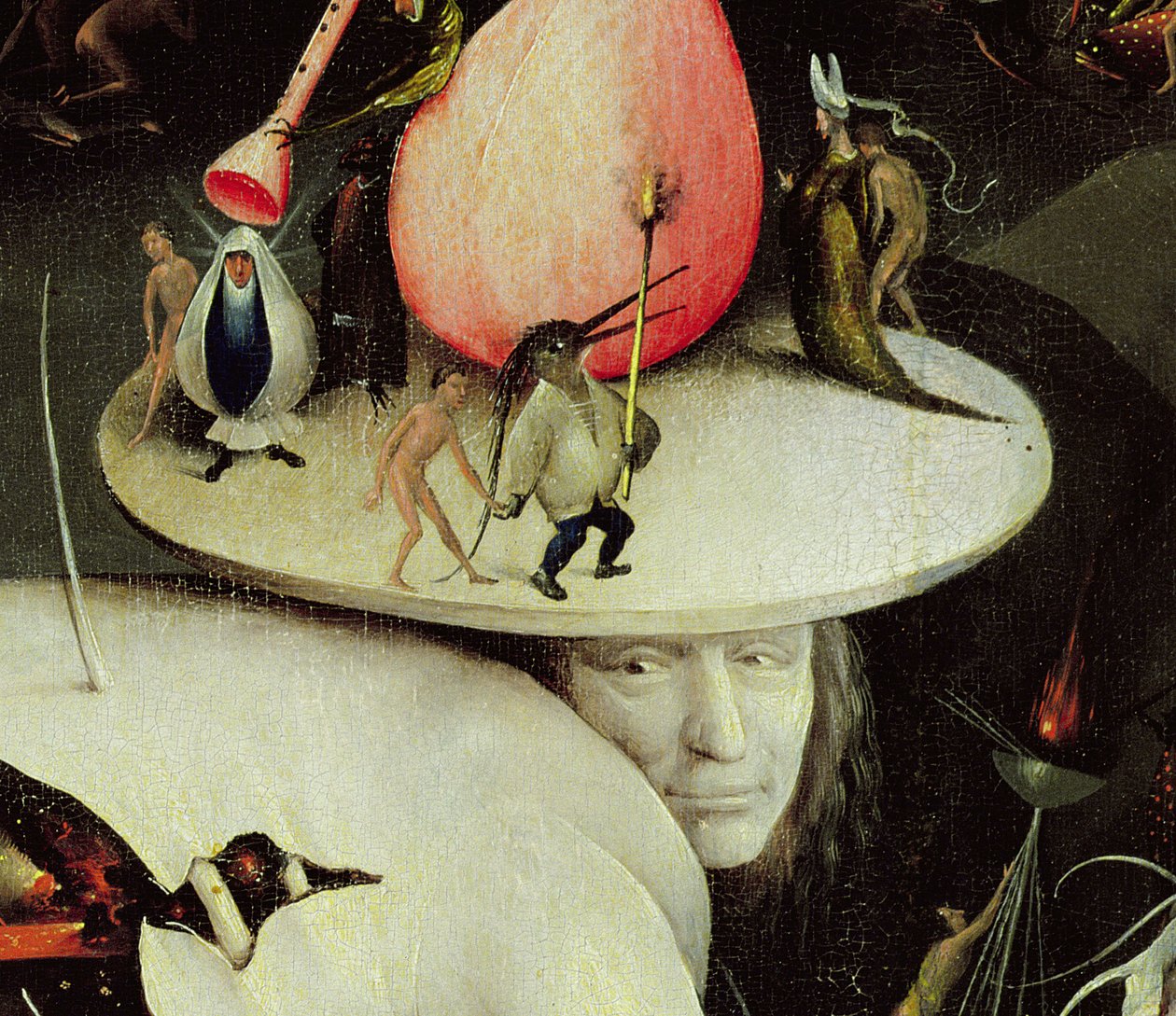 The Garden of Earthly Delights, ca. 1500 (detalje af 3425) af Hieronymus Bosch
