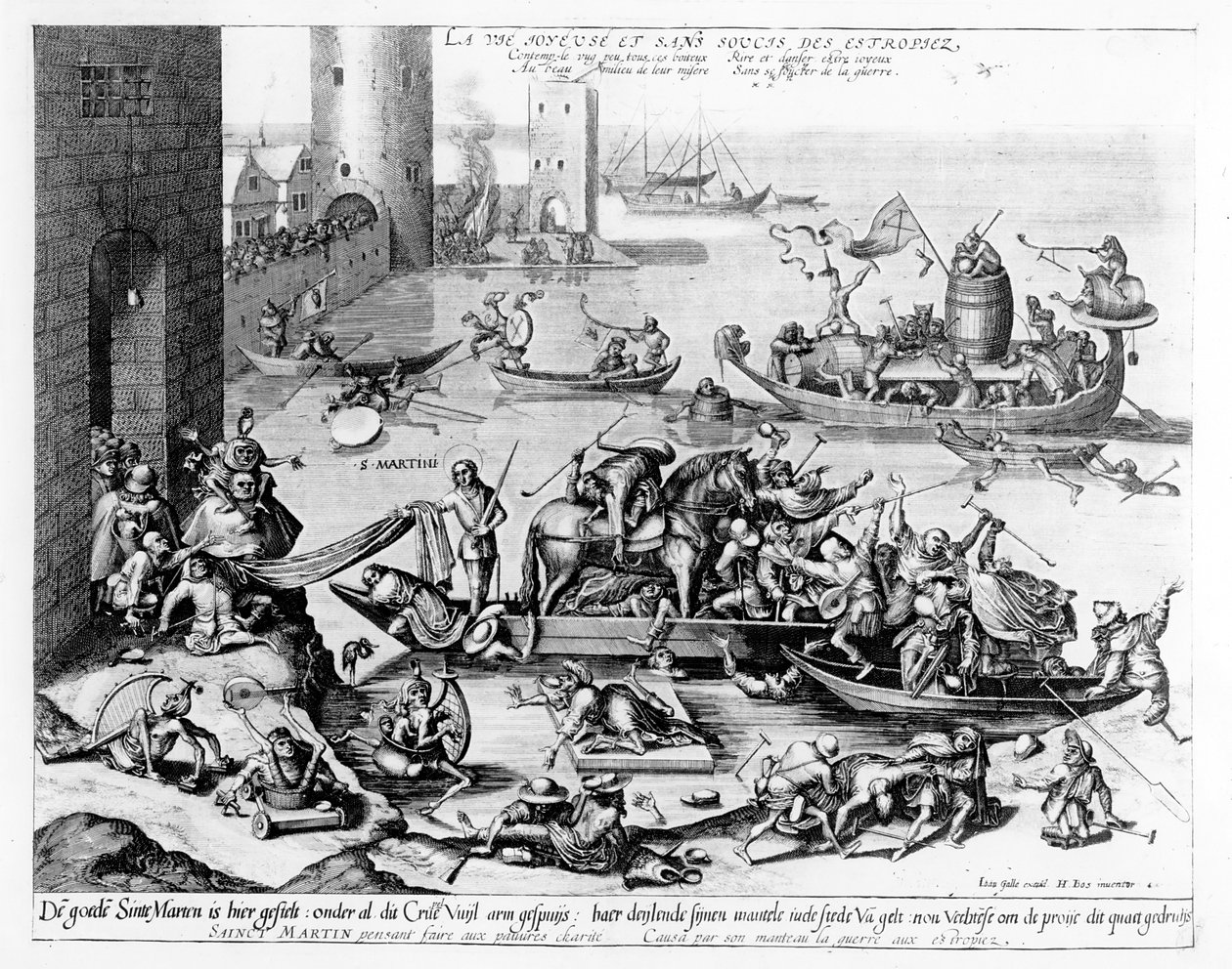 Den krøblinges lykkelige og problemfrie liv af Hieronymus Bosch