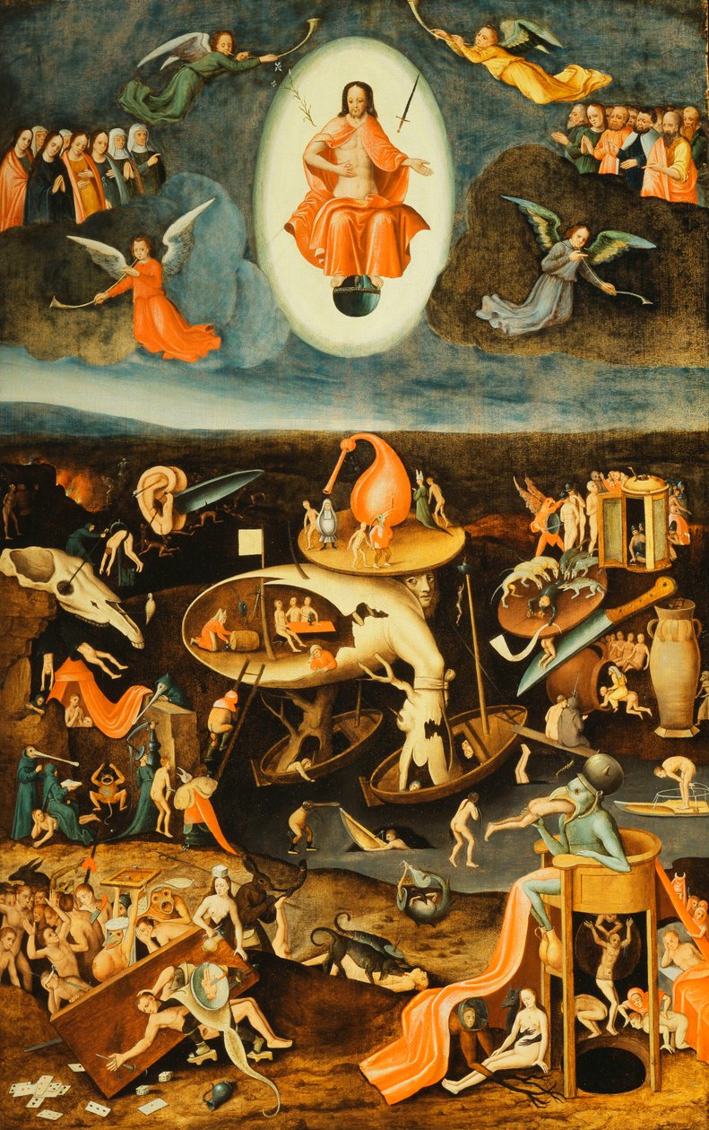 Den sidste dom, af Hieronymus Bosch