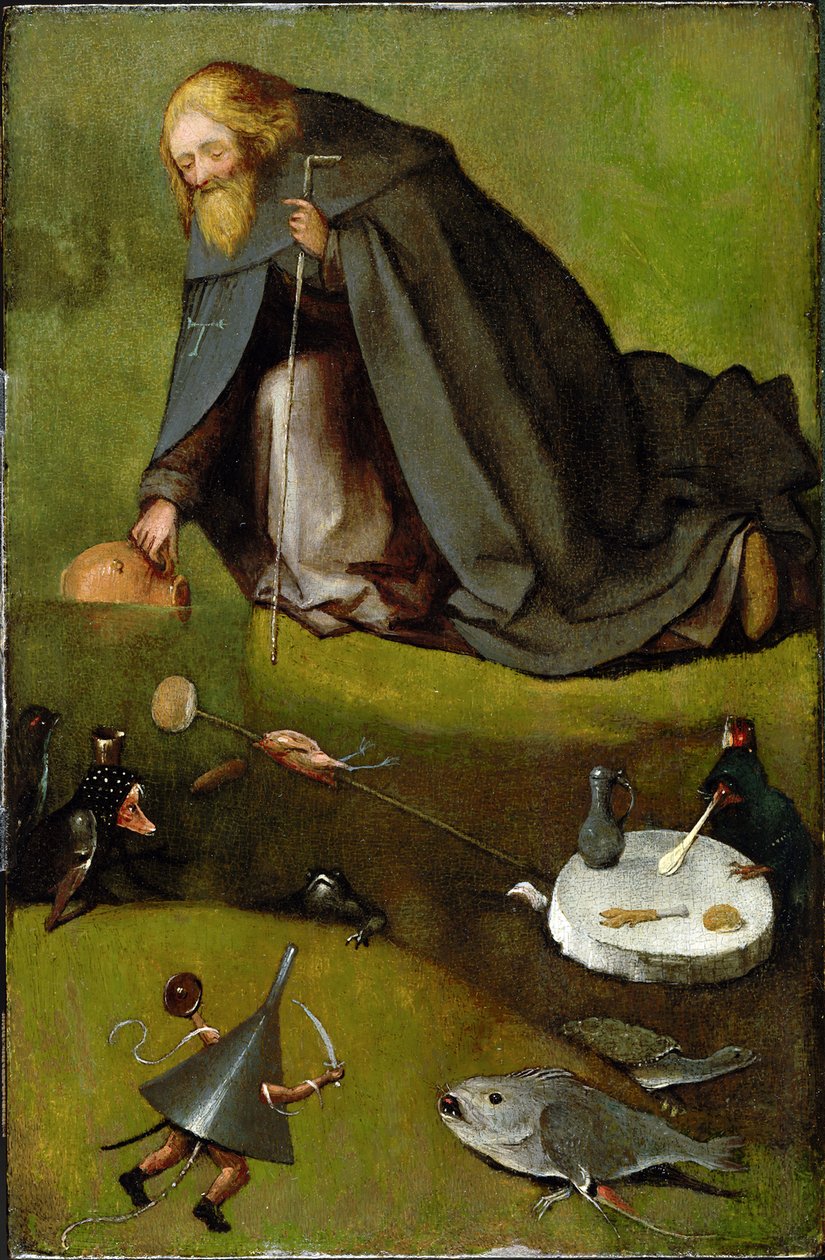 Sankt Anthonys fristelse af Hieronymus Bosch