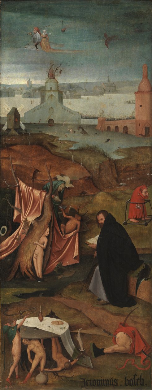 Sankt Anthonys fristelse af Hieronymus Bosch