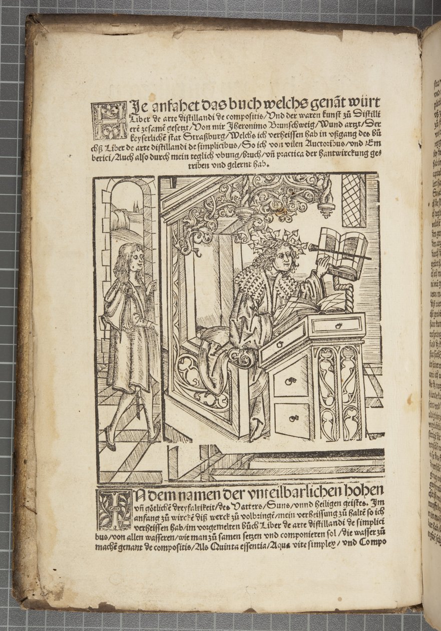 Destillering af bogen af Hieronymus Brunschwig