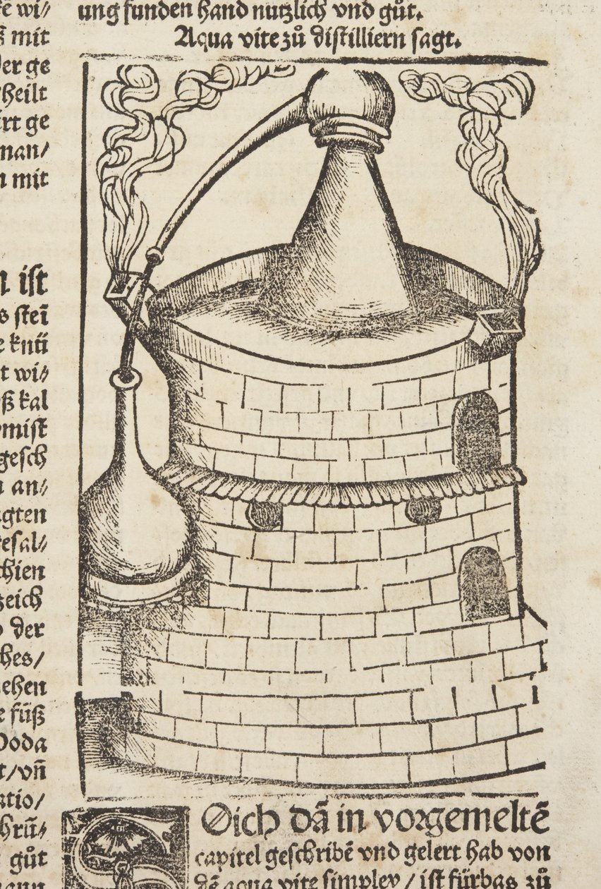 Destillering af bogen af Hieronymus Brunschwig