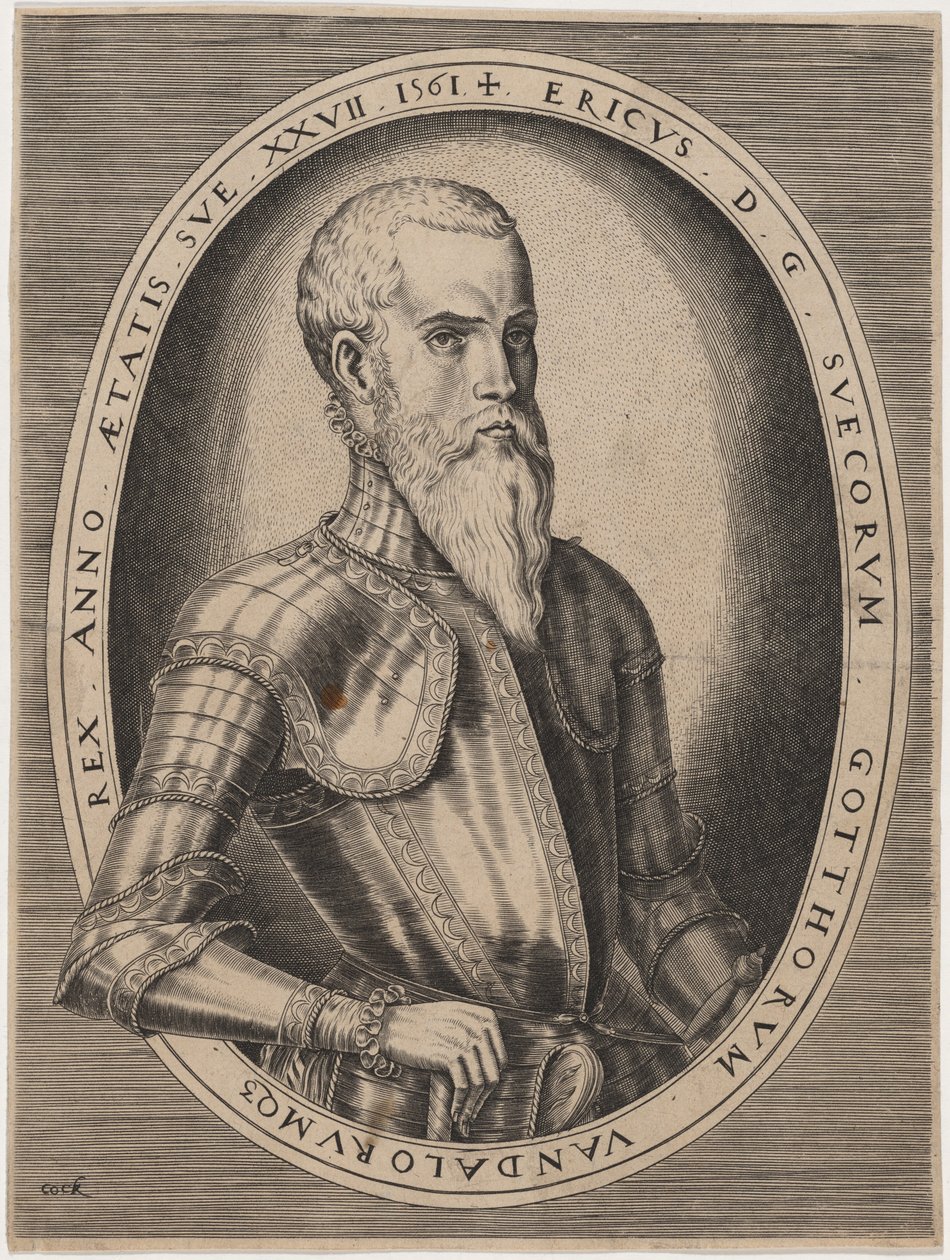 Erik 14., konge af Sverige af Hieronymus Cock