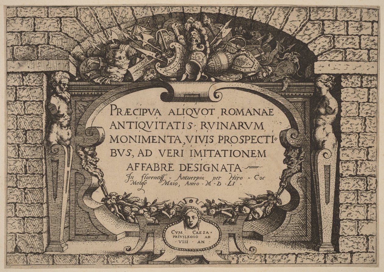 Forside af Hieronymus Cock