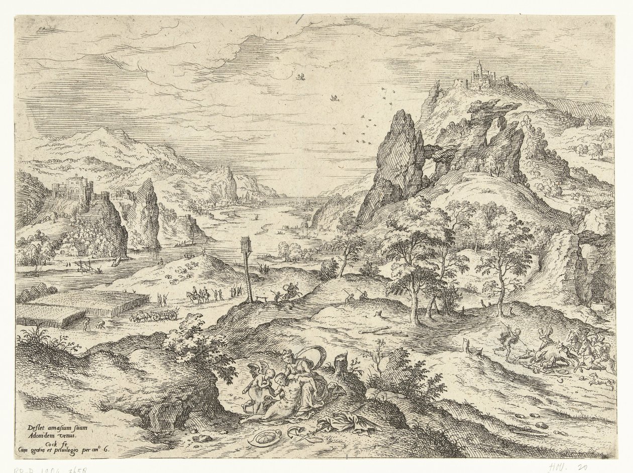 Venus sørger over Adonis